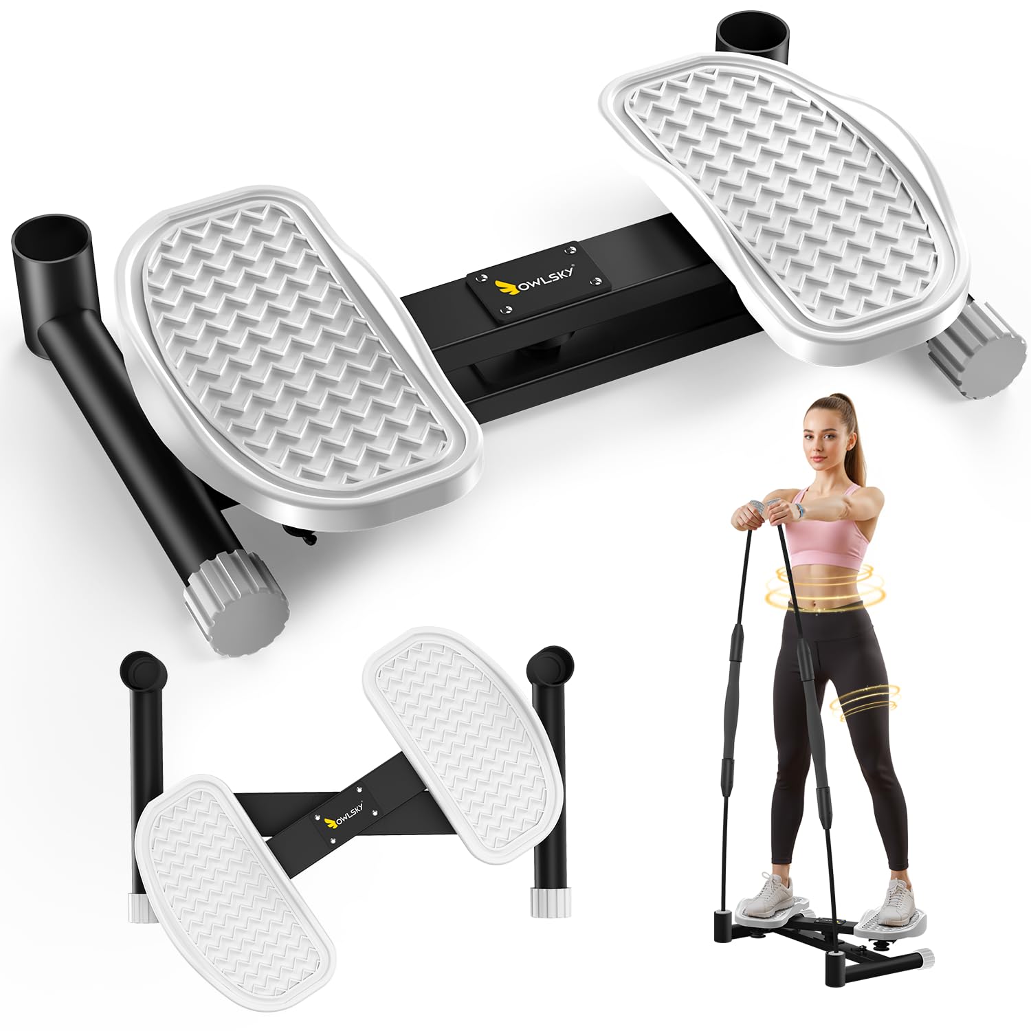 ツイストラン　Twist RUN TW-1001 ストレッチ　　トレーニング Amazon.com: OWLSKY Waist Twister Machine Exercise, Ab Twist Board
